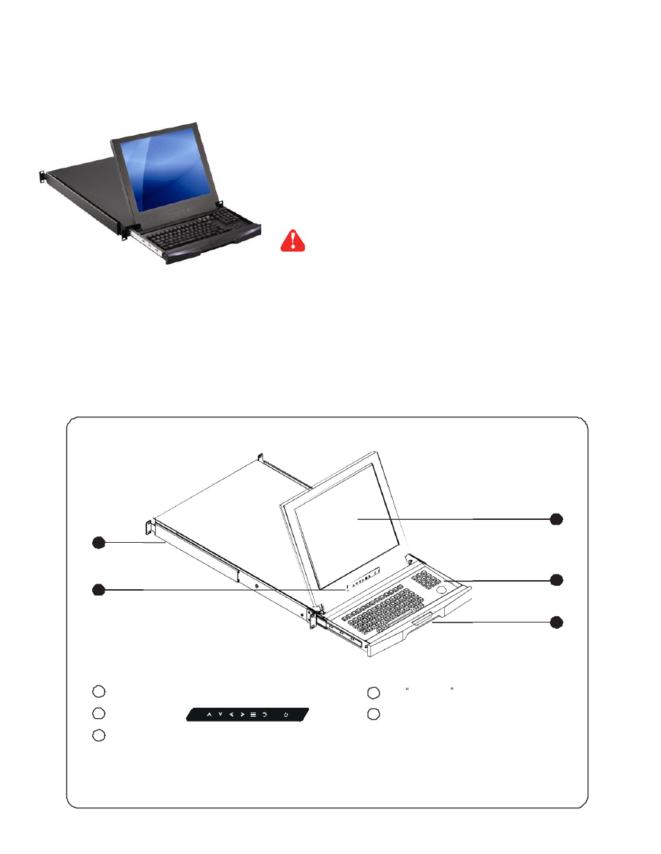 Part 1 > < 1.1 > package content, 2 > structure diagram | Acnodes KD 9617 User Manual | Page 5 / 16