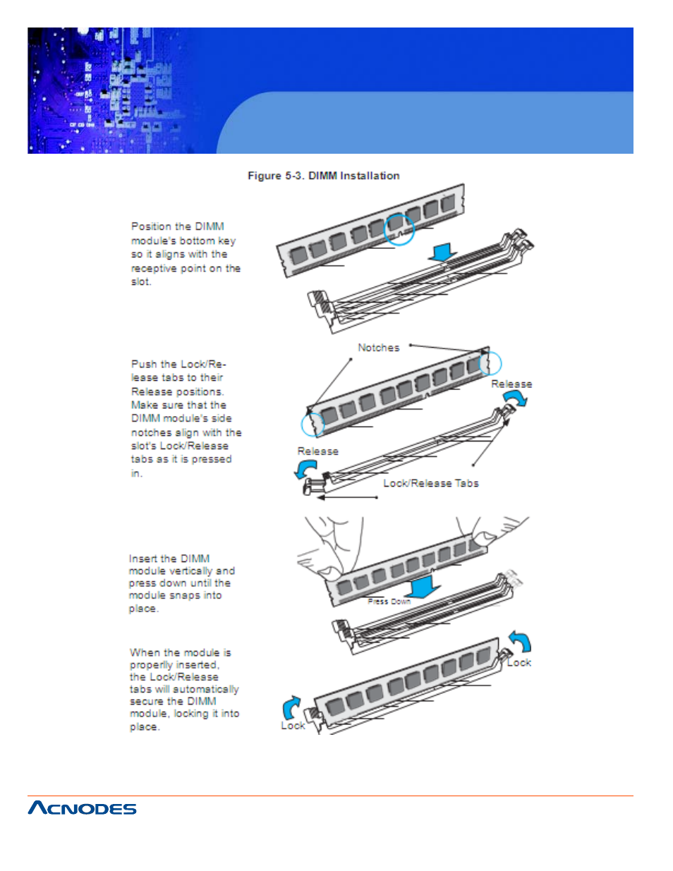 Rmc 5015, 1u rackmount system | Acnodes RMC 5015 User Manual | Page 34 / 77