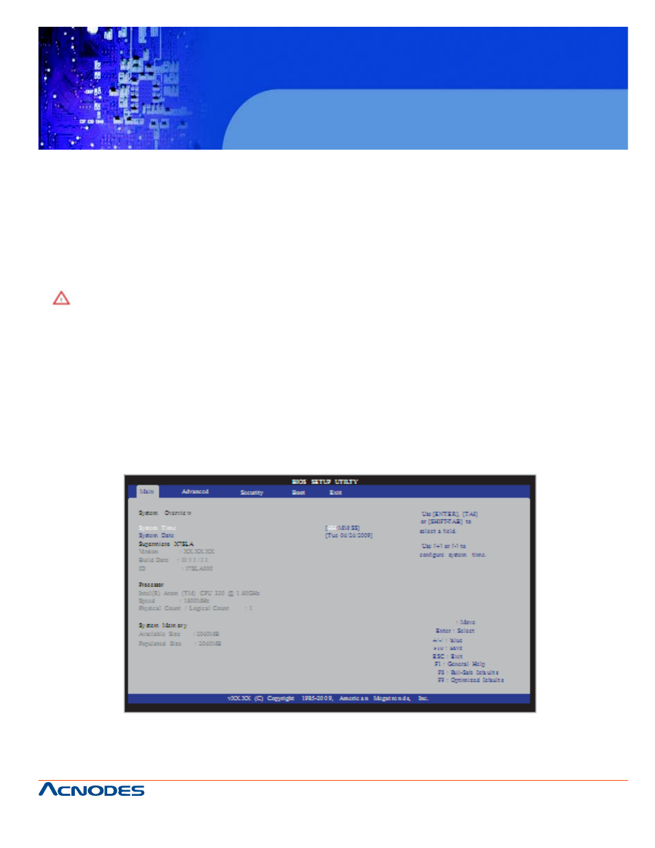 Rmc 5015, 2 main setup | Acnodes RMC 5015 User Manual | Page 55 / 77