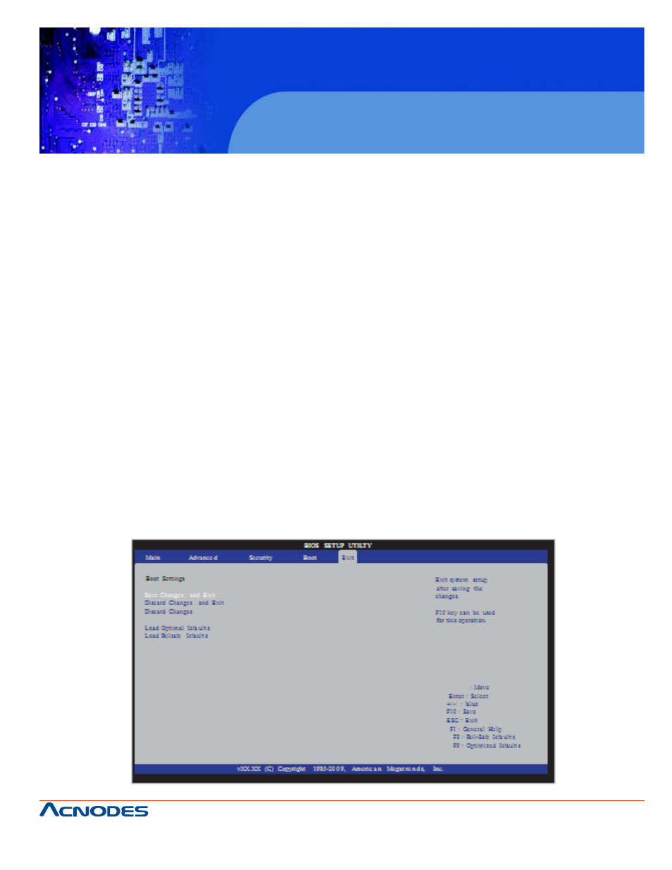 Rmc 5015, 6 exit options | Acnodes RMC 5015 User Manual | Page 71 / 77