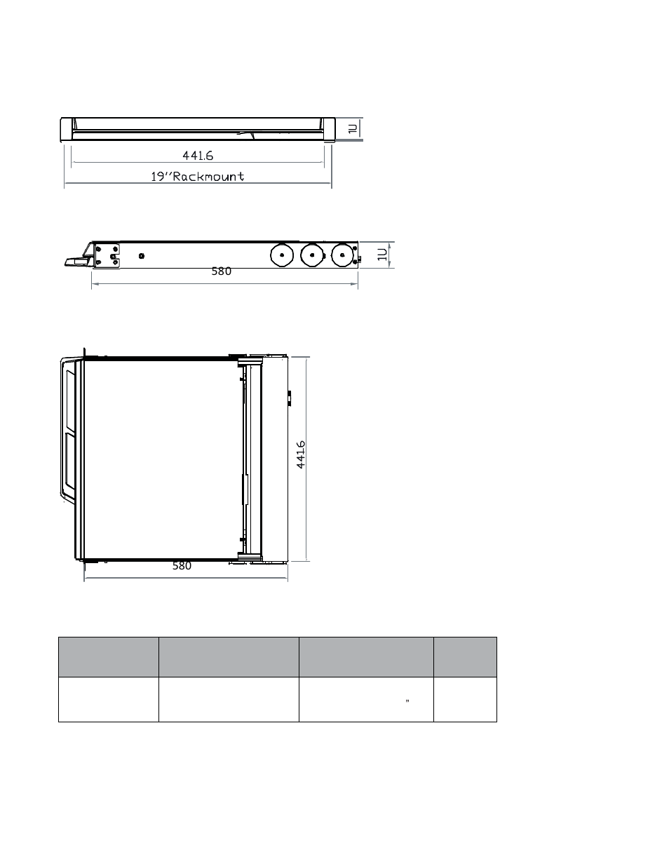 2 > dimension | Acnodes MKD 6017U User Manual | Page 6 / 15