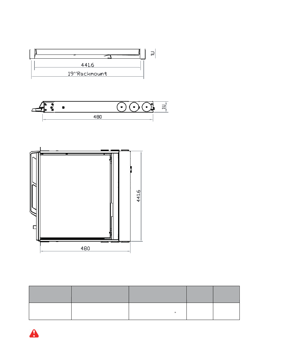 2 > dimension | Acnodes KDF 8170 User Manual | Page 6 / 22