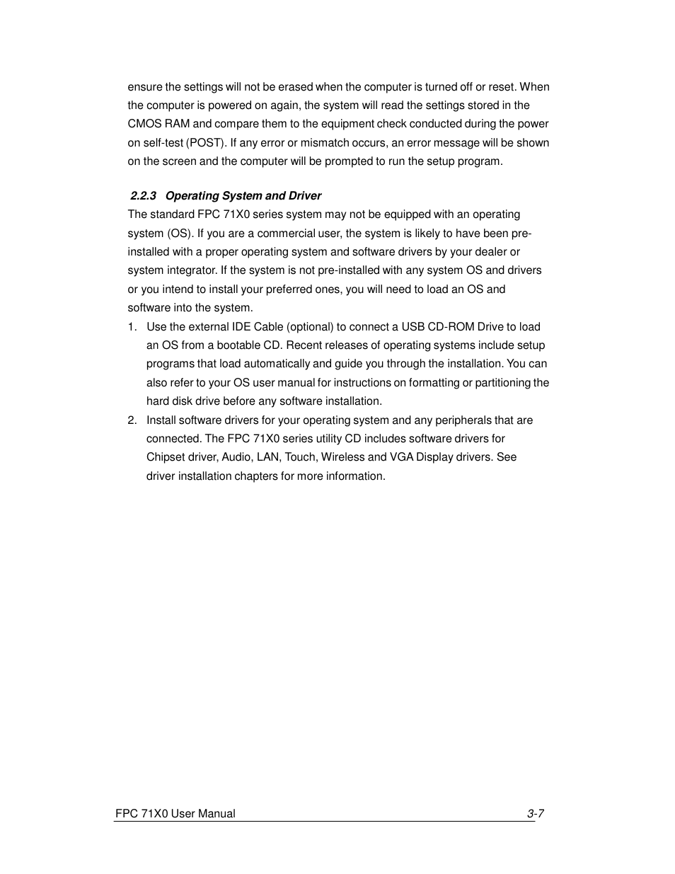 Acnodes FPC 7150 User Manual | Page 15 / 80