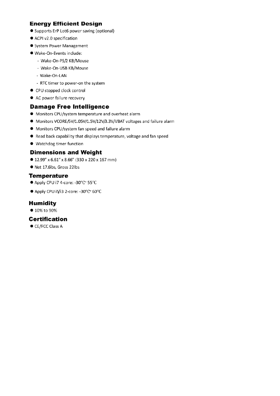 Acnodes FES 5313 User Manual | Page 10 / 117