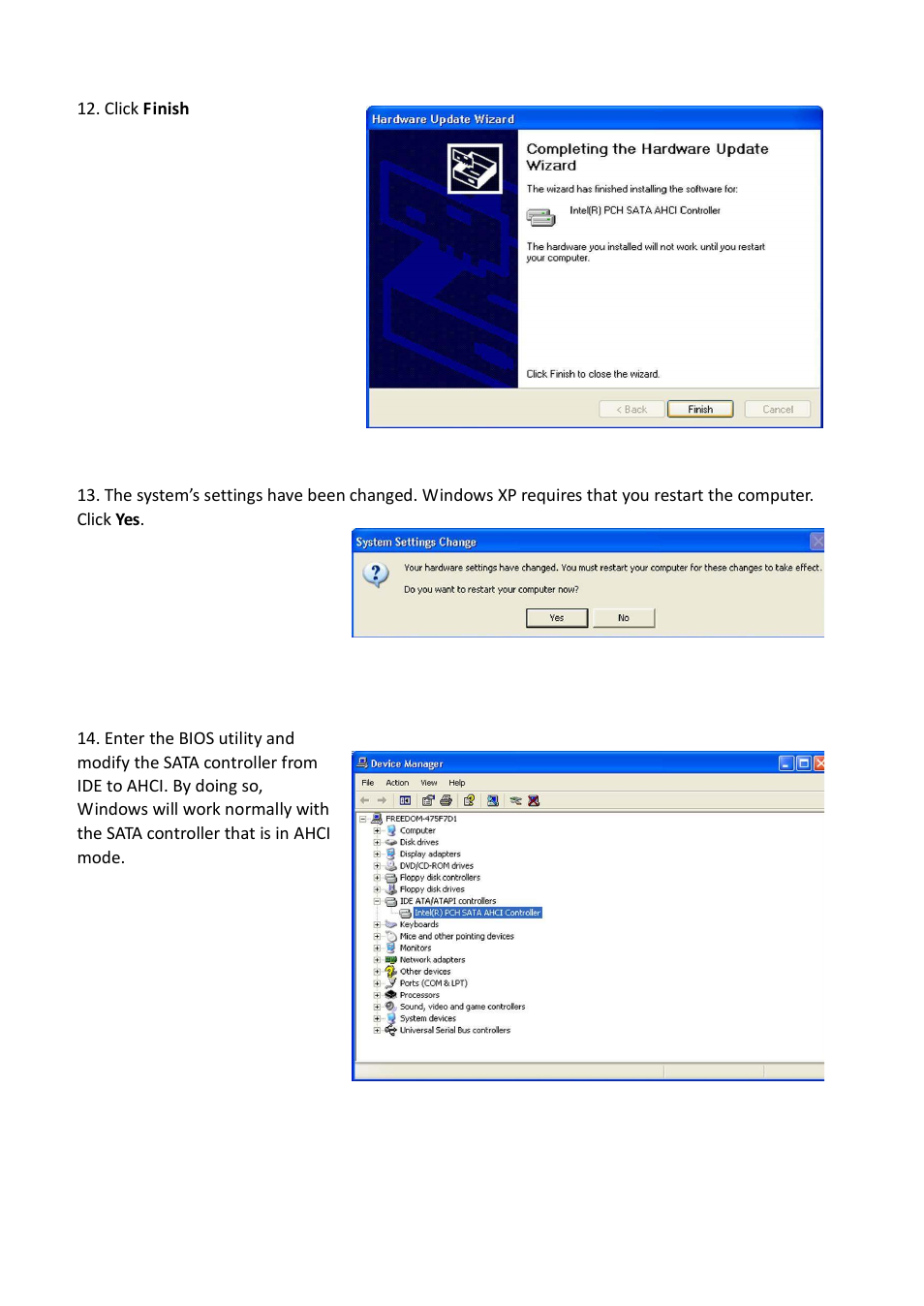 Click f inish | Acnodes FES 5313 User Manual | Page 111 / 117