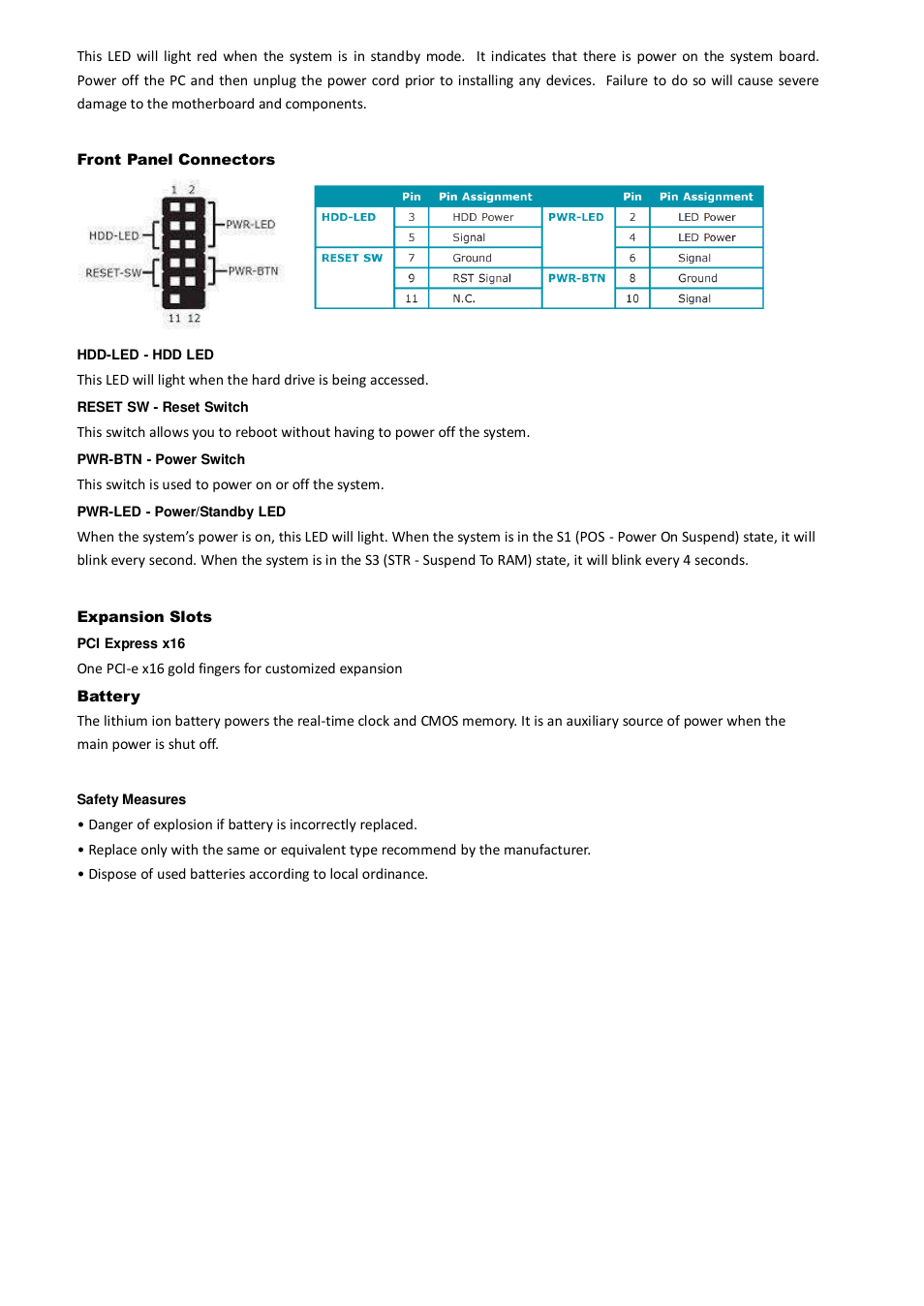 Acnodes FES 5313 User Manual | Page 19 / 117