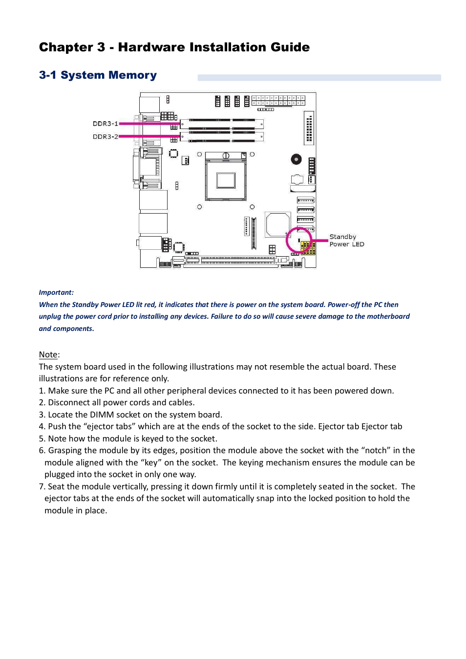 Chapter 3 - hardware installation guide | Acnodes FES 5313 User Manual | Page 27 / 117