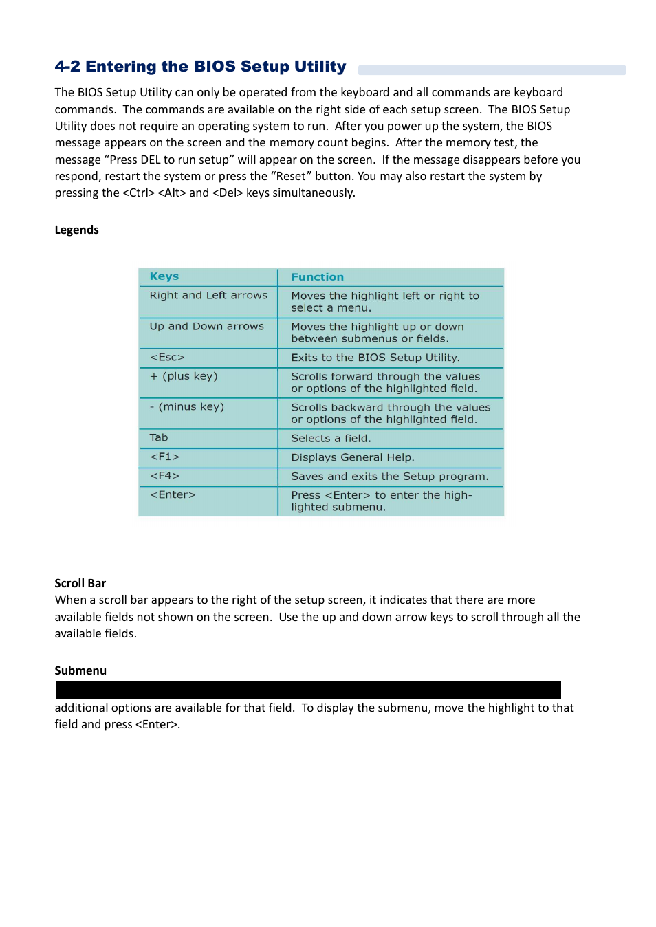2 entering the bios setup utility | Acnodes FES 5313 User Manual | Page 30 / 117