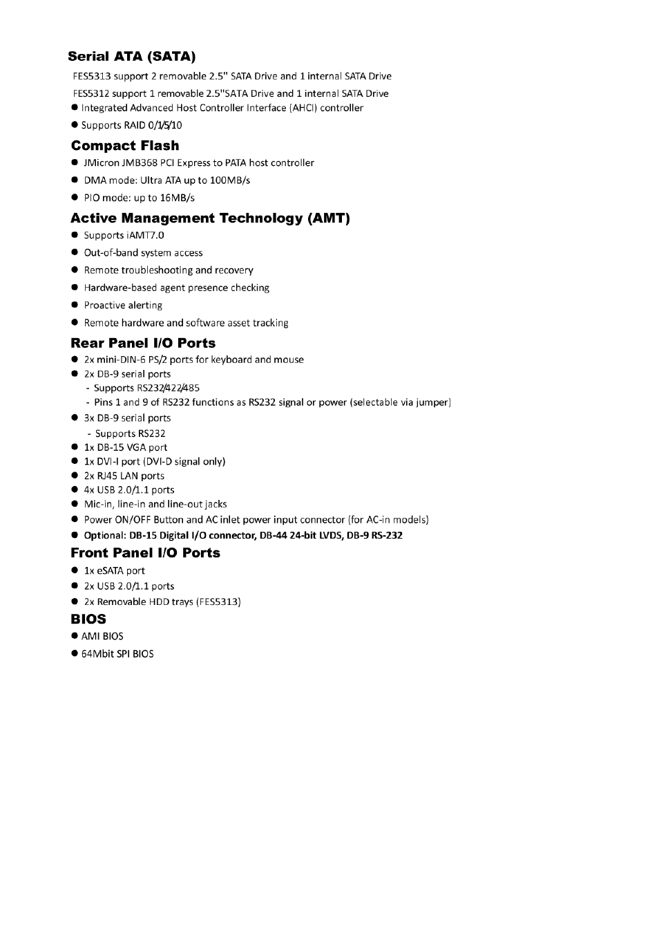 Acnodes FES 5313 User Manual | Page 9 / 117