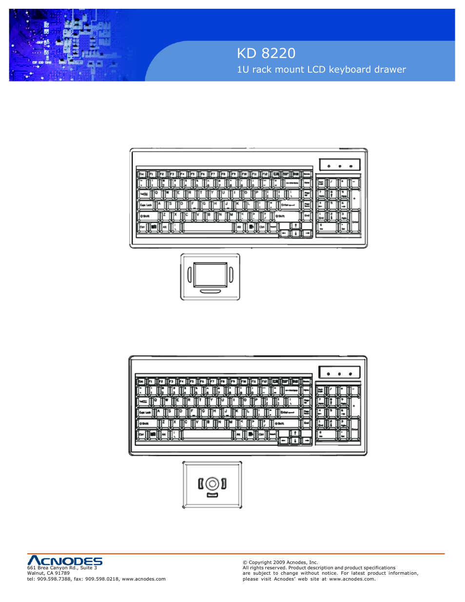 Kd 8220 | Acnodes KD 8220 User Manual | Page 11 / 17