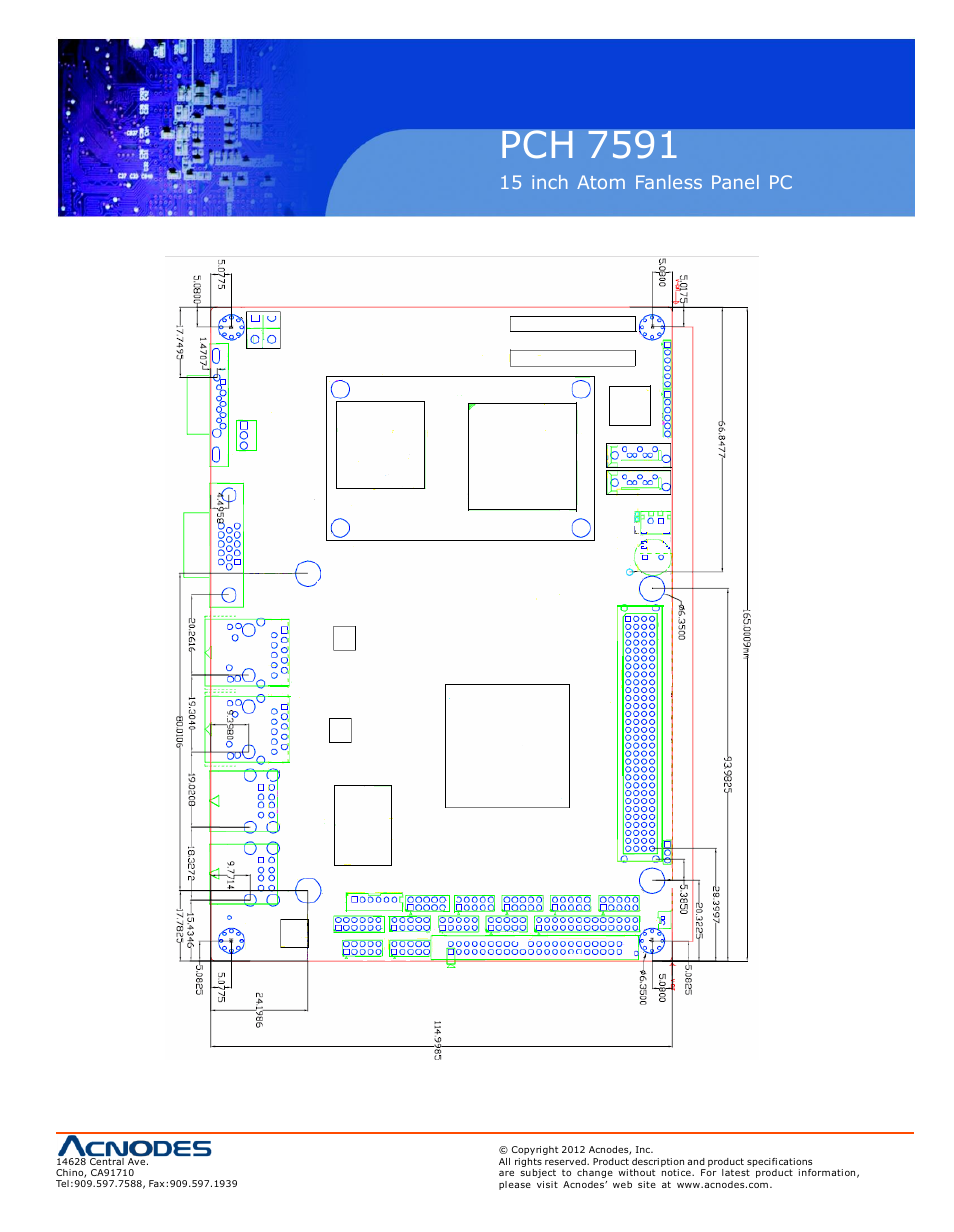 Pch 7591 | Acnodes PCH 7591 User Manual | Page 13 / 99