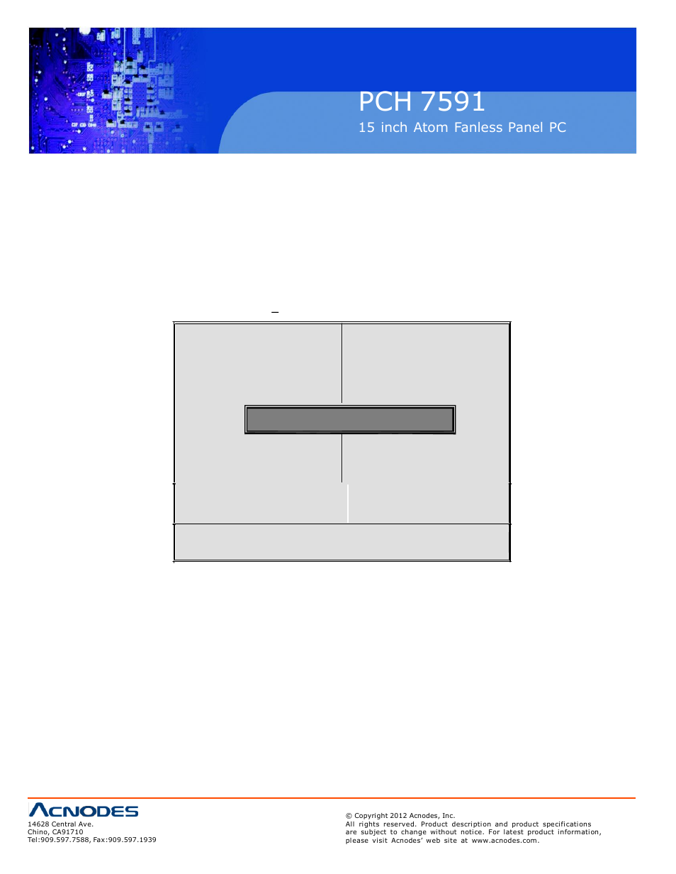 Pch 7591, 9 load fail-safe/optimized defaults | Acnodes PCH 7591 User Manual | Page 56 / 99