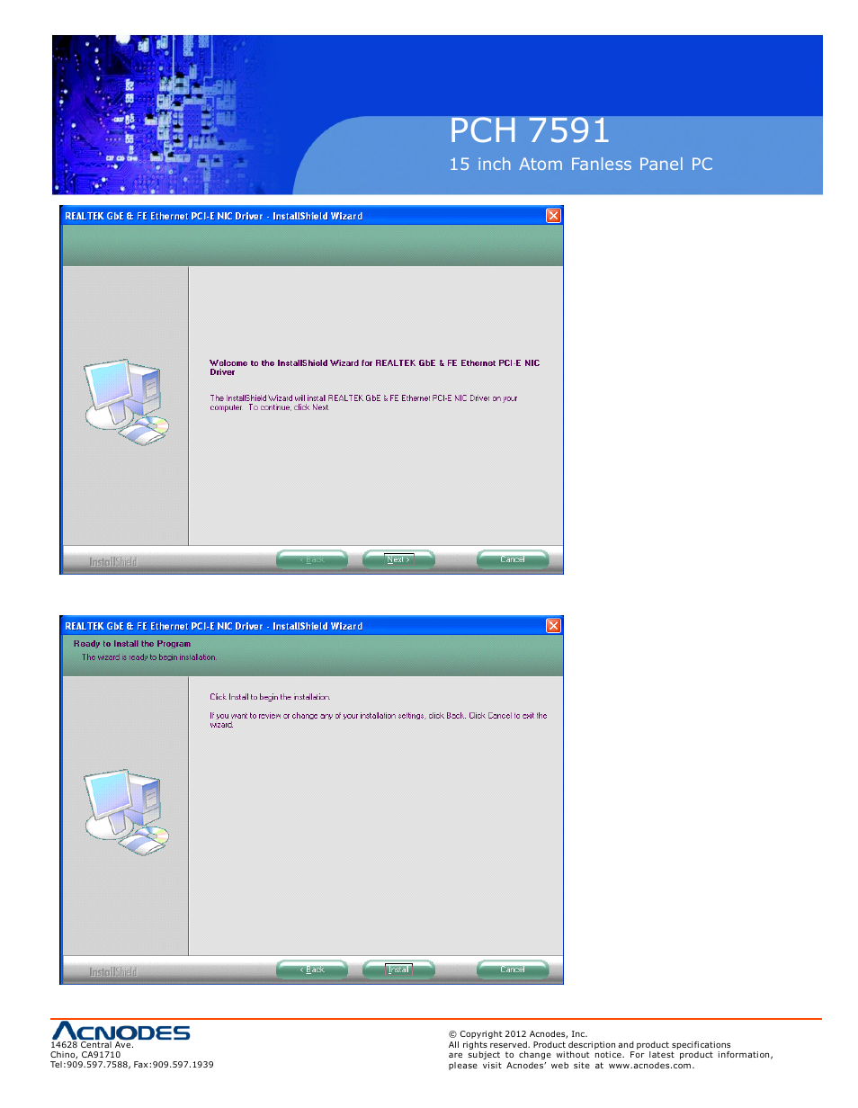 Pch 7591 | Acnodes PCH 7591 User Manual | Page 81 / 99