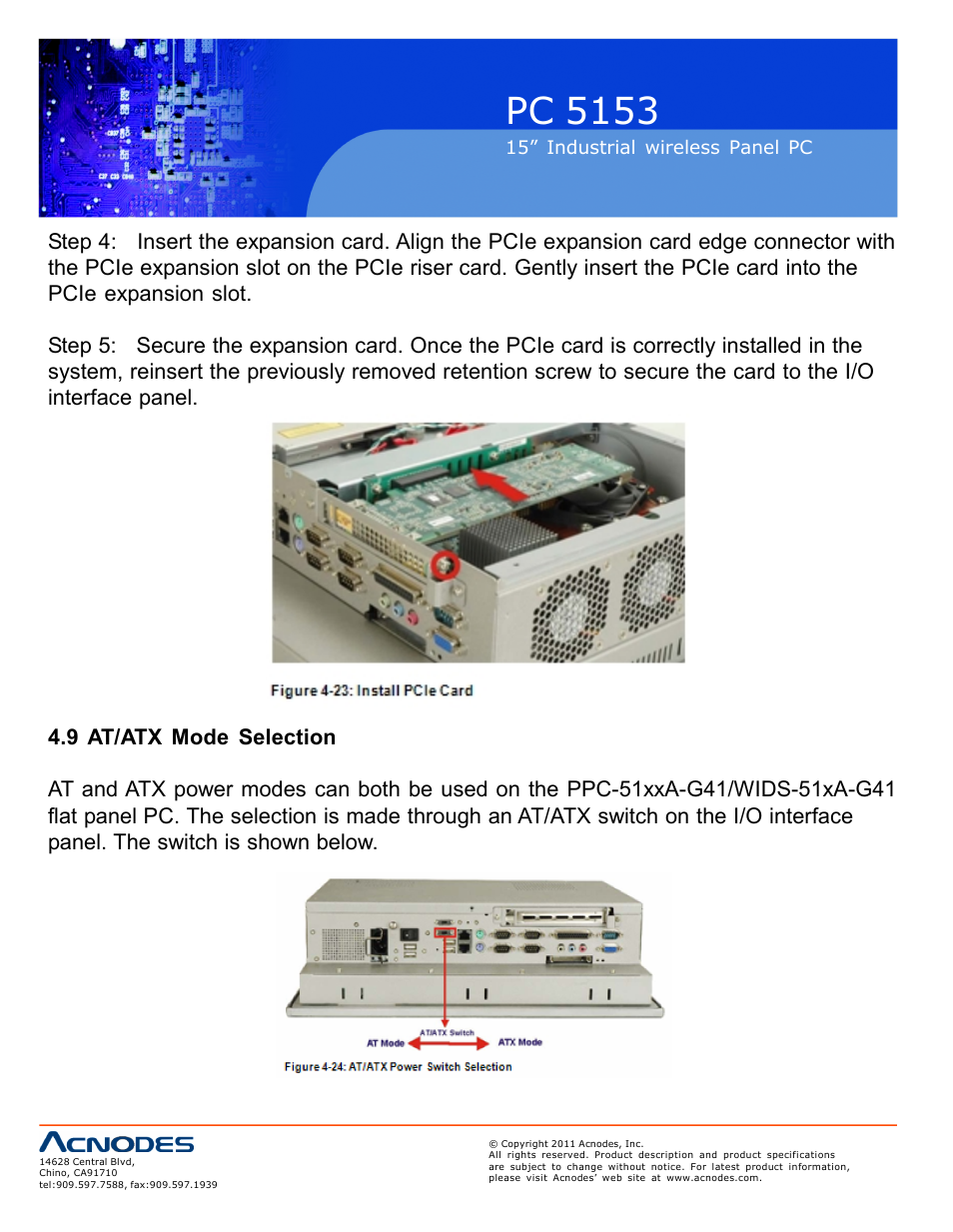 Pc 5153 | Acnodes PC 5153 User Manual | Page 42 / 97