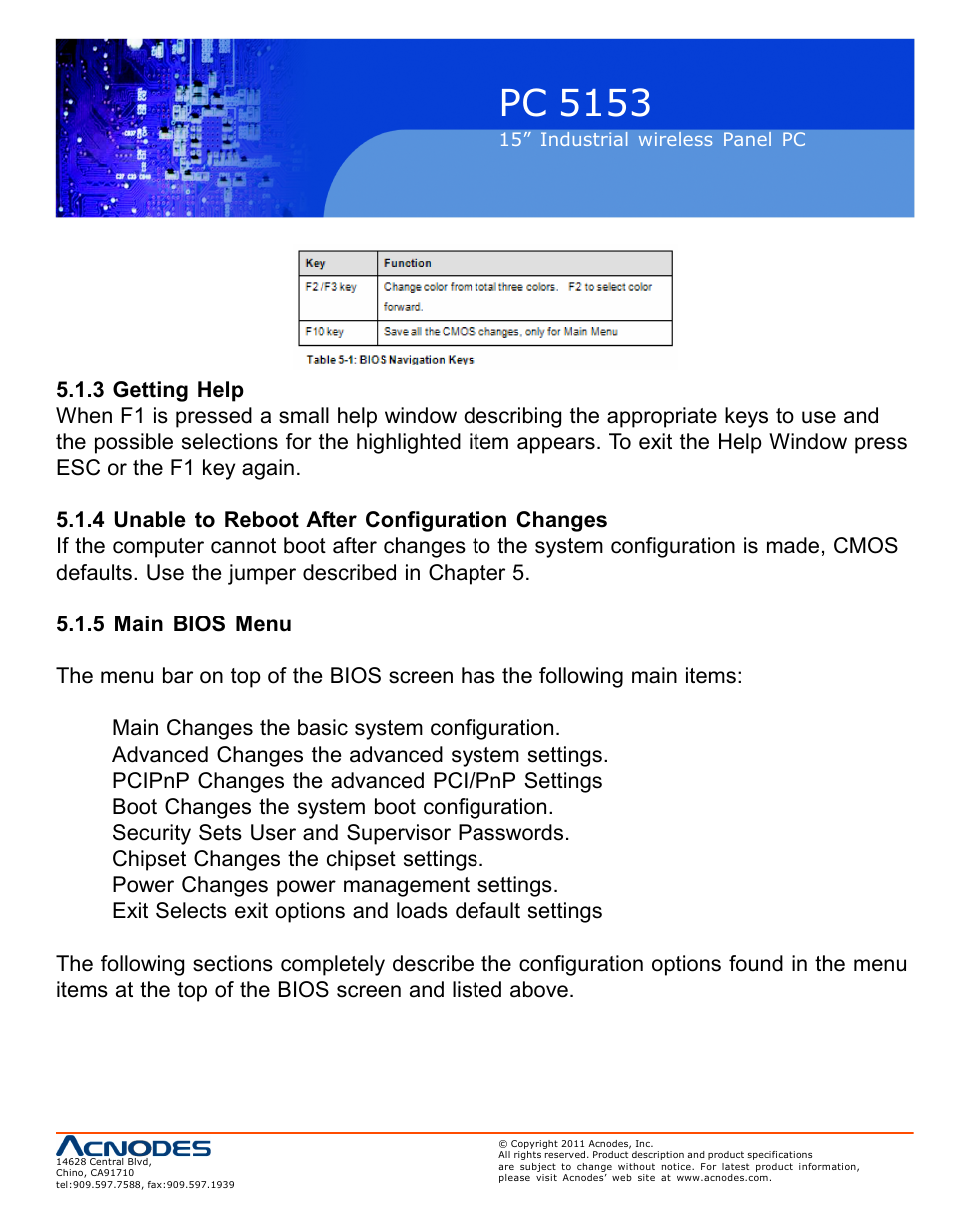 Pc 5153 | Acnodes PC 5153 User Manual | Page 51 / 97