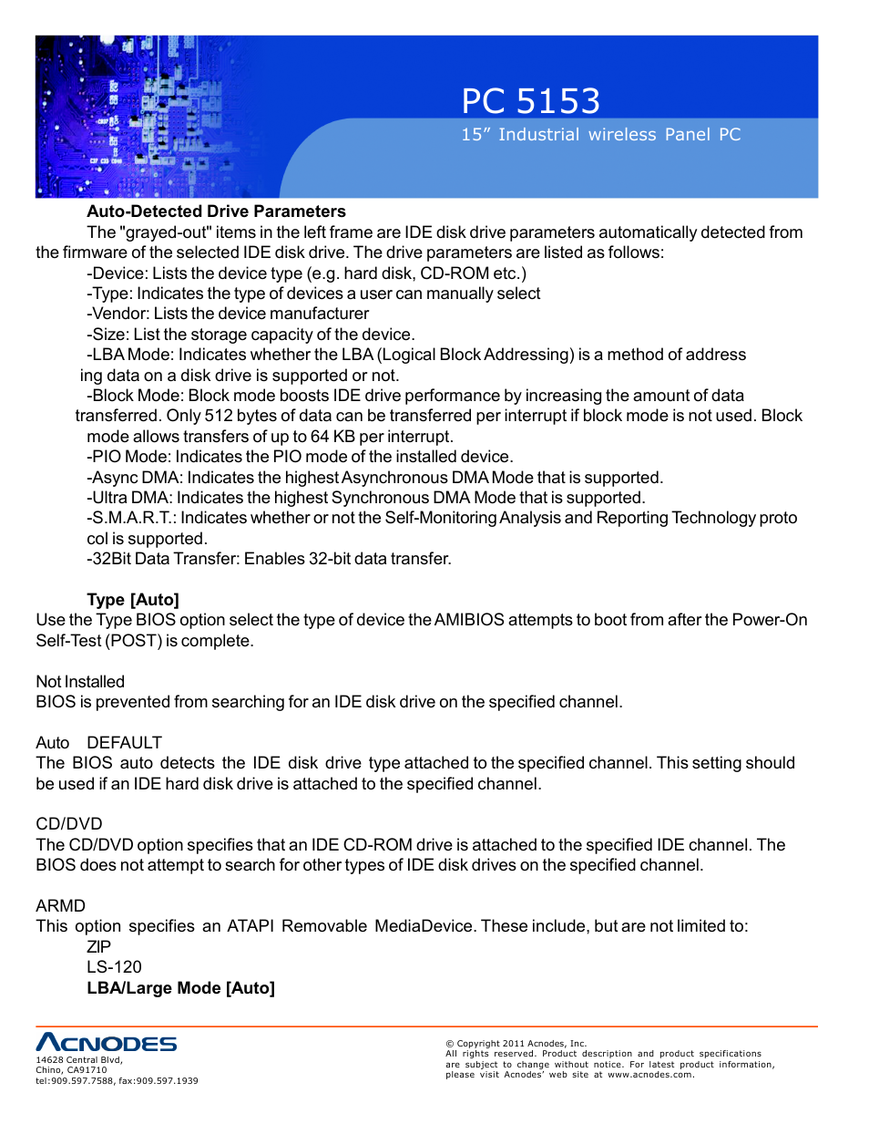 Pc 5153 | Acnodes PC 5153 User Manual | Page 58 / 97