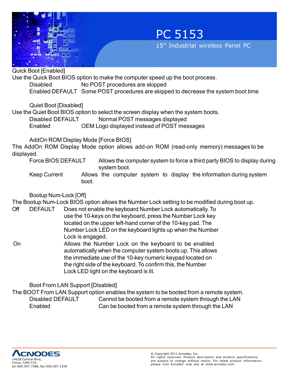 Pc 5153 | Acnodes PC 5153 User Manual | Page 76 / 97