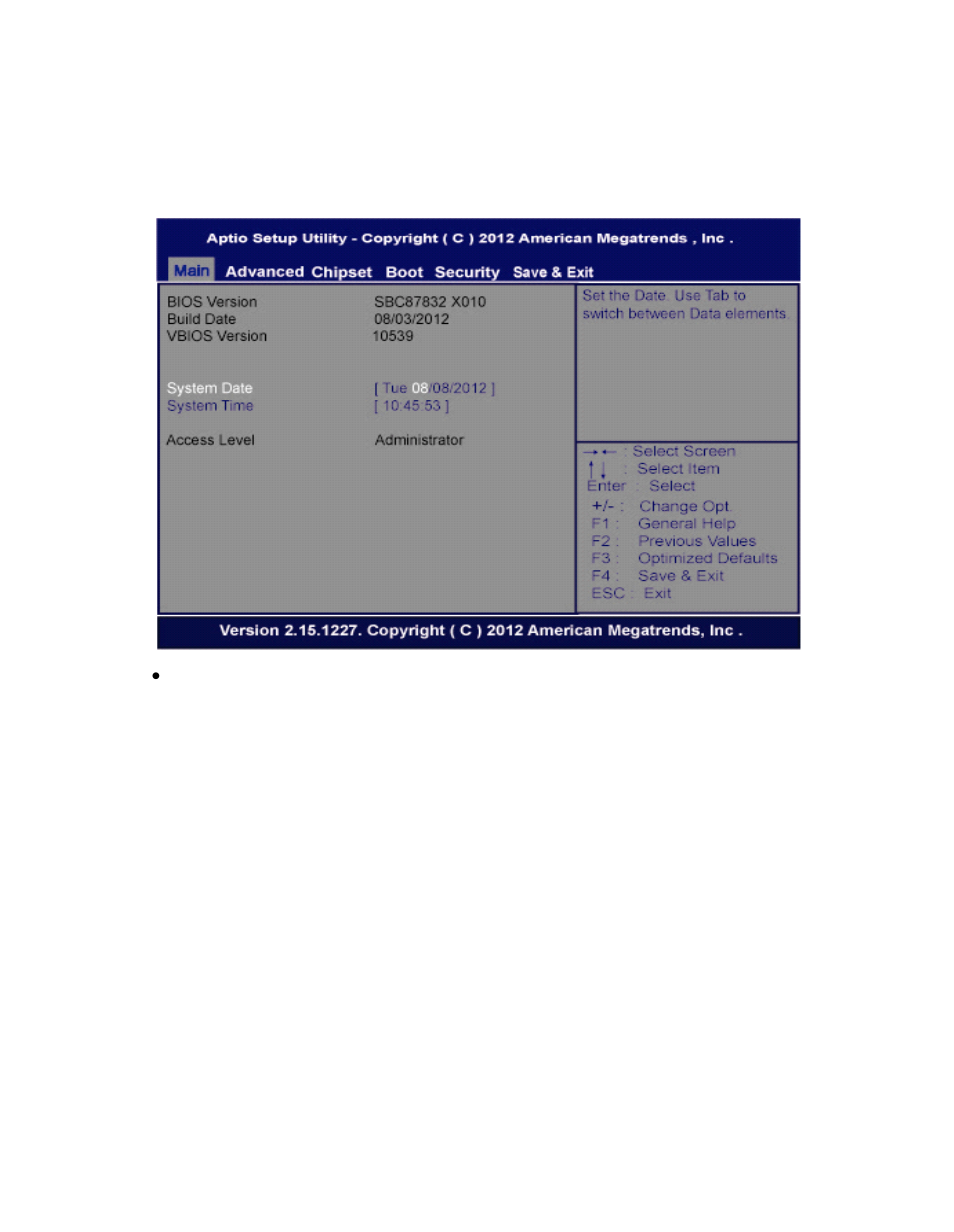 3 main menu | Acnodes PC 5152 User Manual | Page 27 / 44
