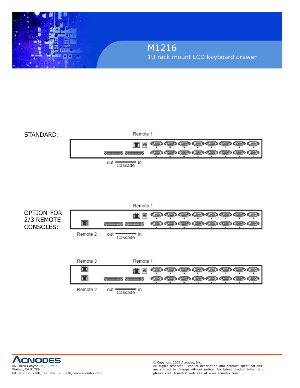 M1216 | Acnodes M 1216 User Manual | Page 16 / 28