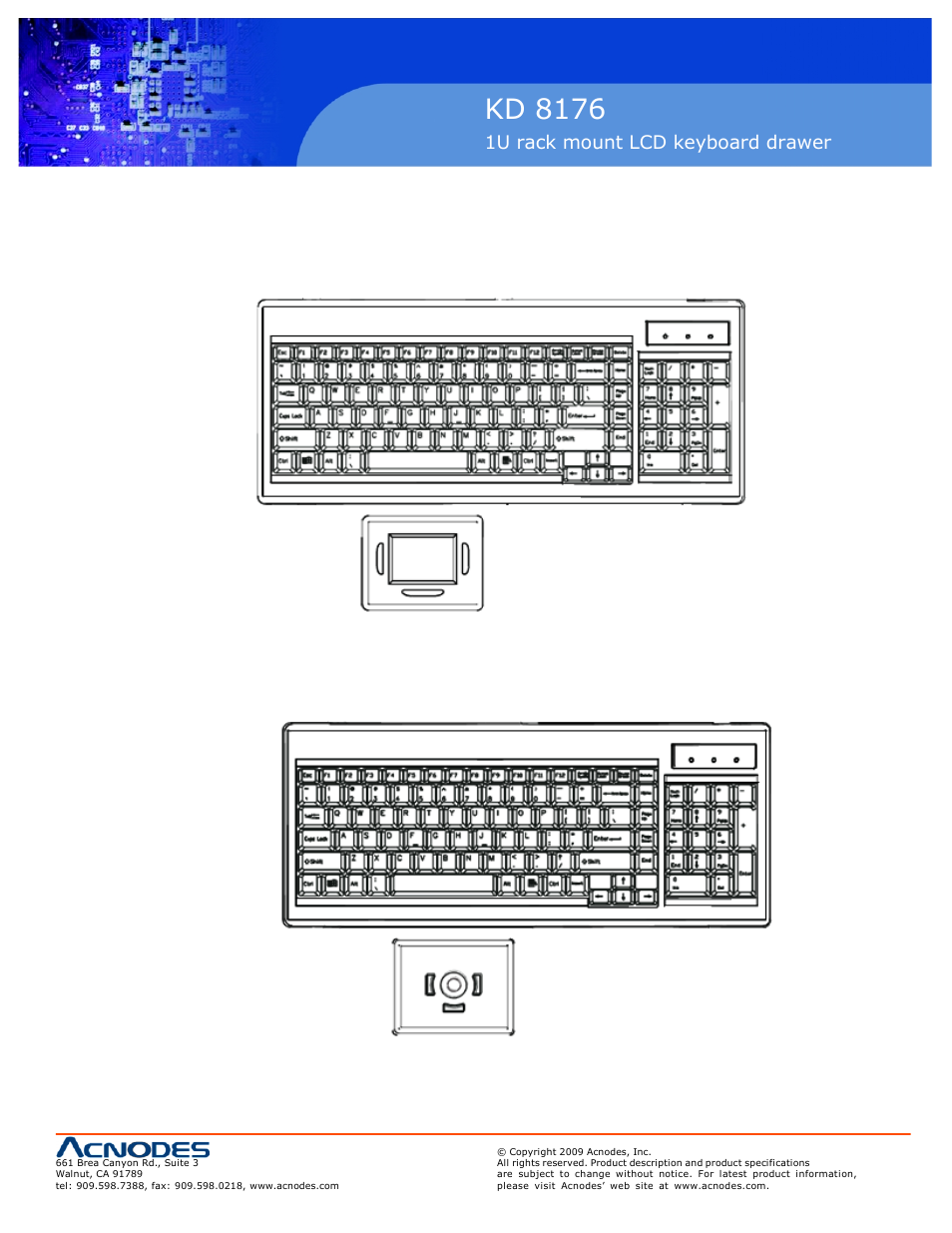 Kd 8176 | Acnodes KD 8176 User Manual | Page 11 / 18