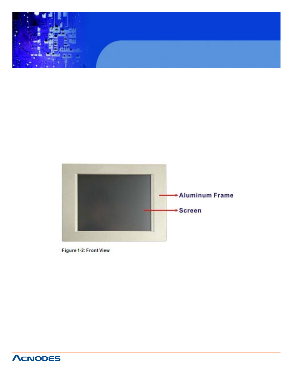 Fpc 6120, 2 external overview, 1 front panel | Acnodes FPC 6120 User Manual | Page 10 / 114
