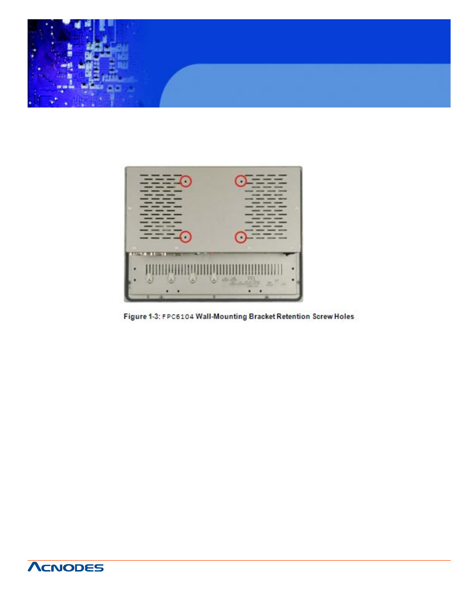 Fpc 6120, 2 rear panel, 3 bottom panel | Acnodes FPC 6120 User Manual | Page 11 / 114