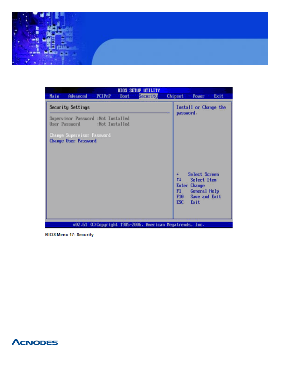 Fpc 6120 | Acnodes FPC 6120 User Manual | Page 80 / 114