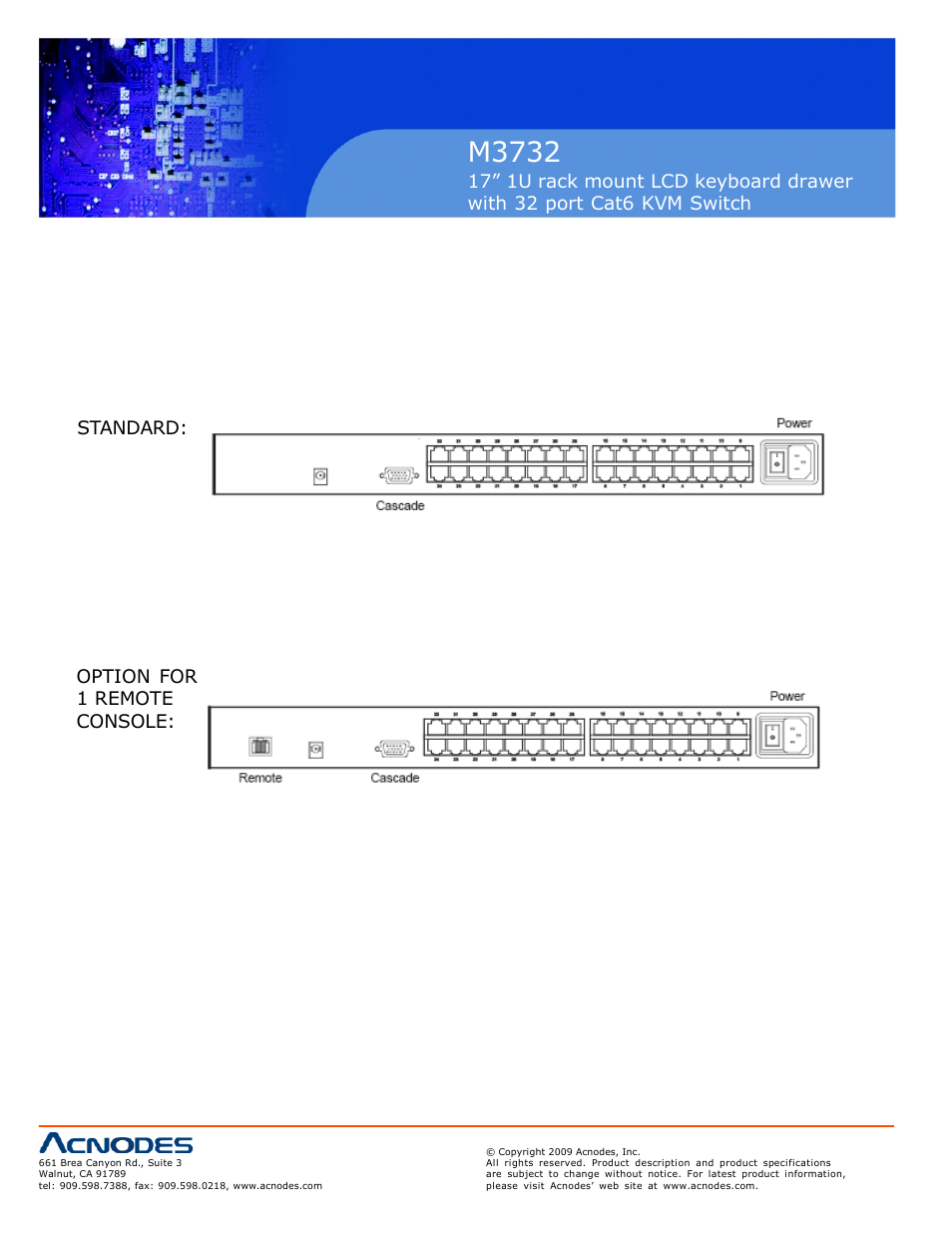 M3732 | Acnodes M 3732 User Manual | Page 16 / 27
