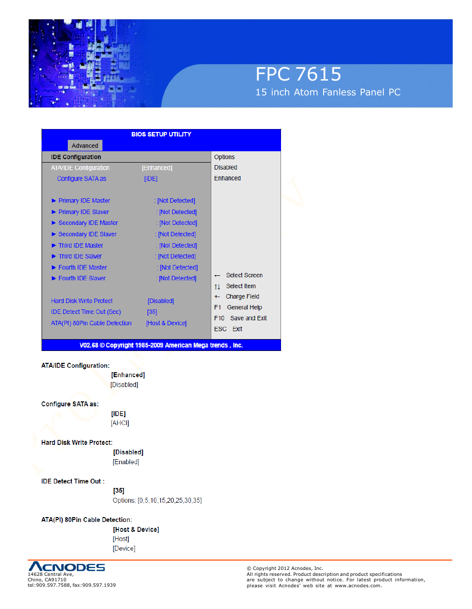 Fpc 7615 | Acnodes FPC 7615 User Manual | Page 35 / 88