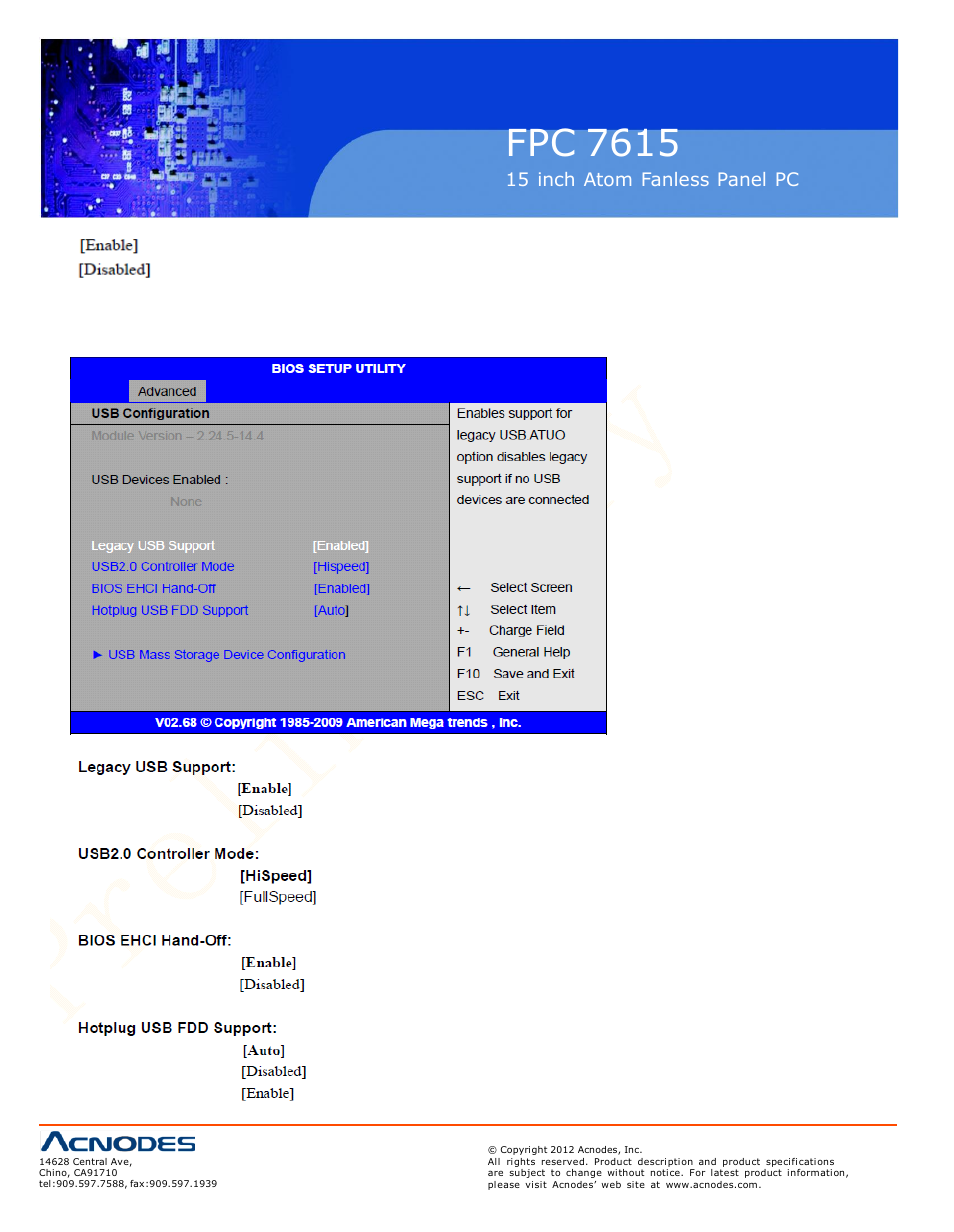 Fpc 7615 | Acnodes FPC 7615 User Manual | Page 40 / 88