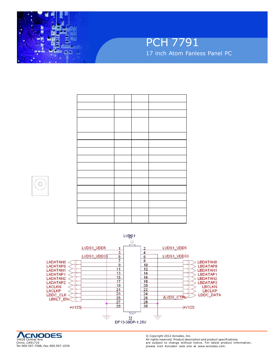 Pch 7791 | Acnodes PCH 7791 User Manual | Page 27 / 99