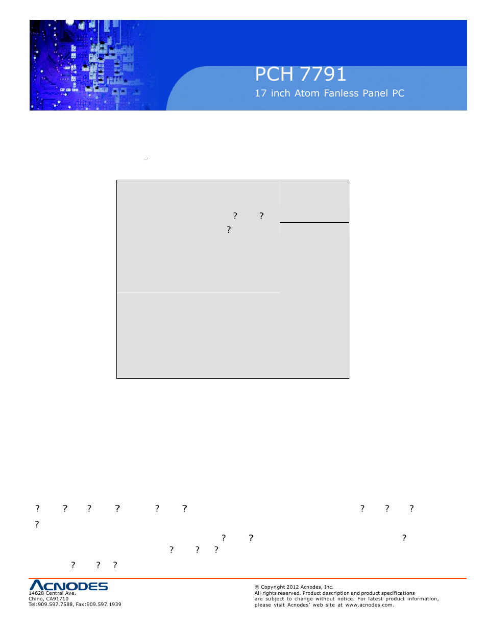 Pch 7791, 3 .8 pc health status | Acnodes PCH 7791 User Manual | Page 55 / 99