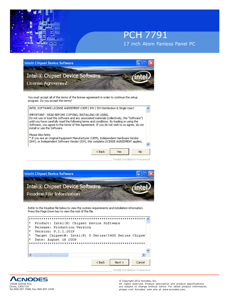 Pch 7791 | Acnodes PCH 7791 User Manual | Page 74 / 99