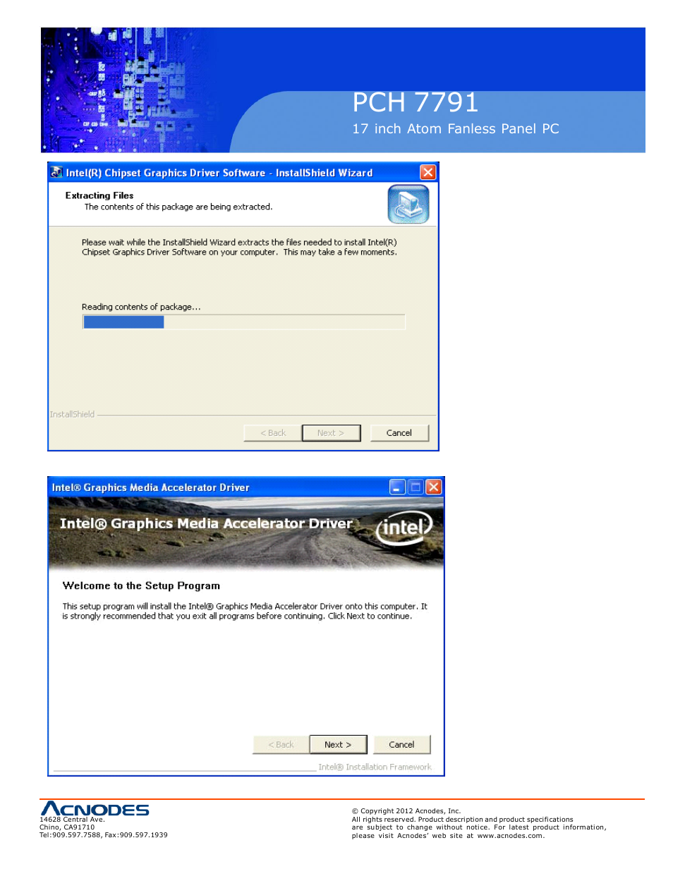 Pch 7791 | Acnodes PCH 7791 User Manual | Page 77 / 99