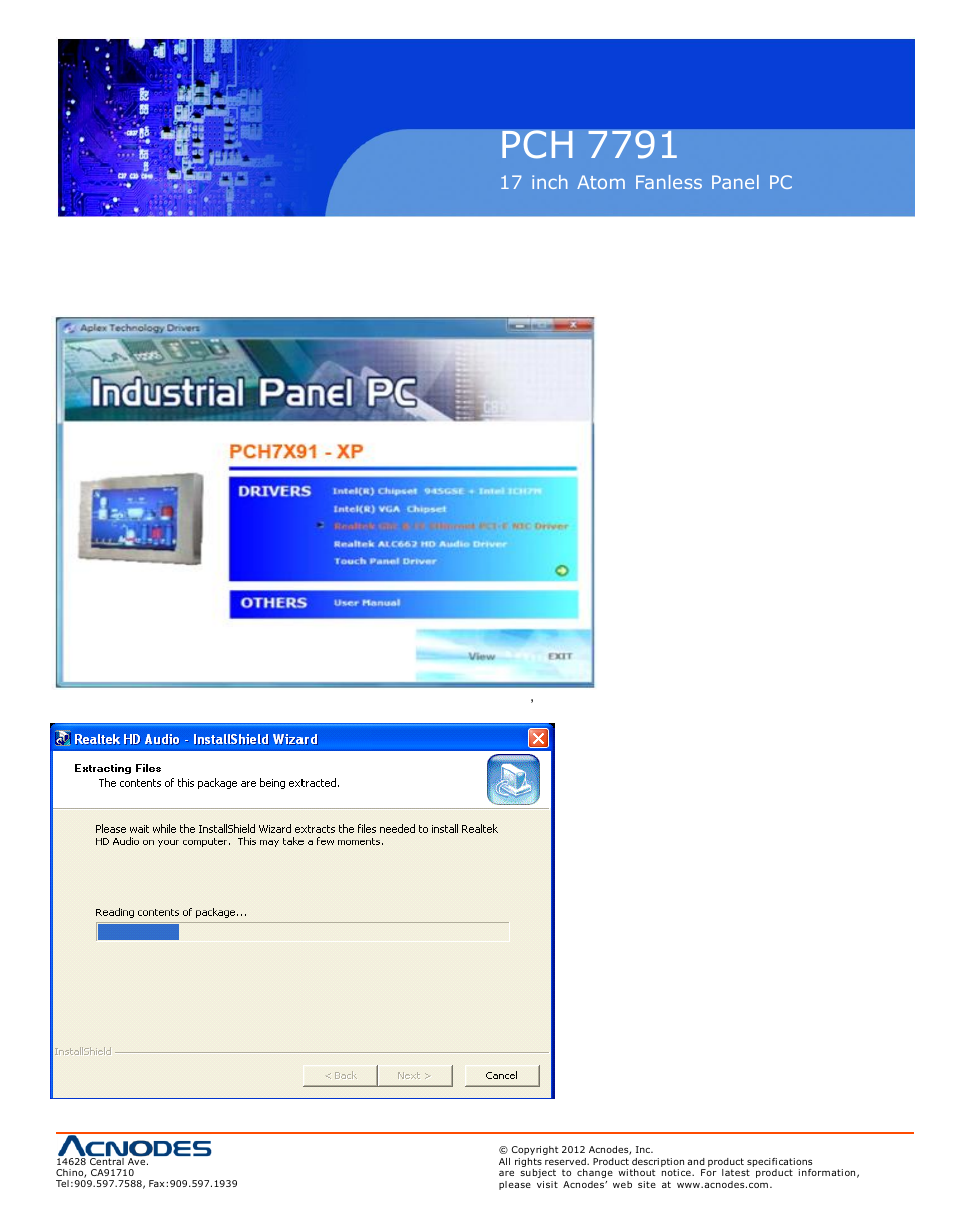 Pch 7791 | Acnodes PCH 7791 User Manual | Page 83 / 99