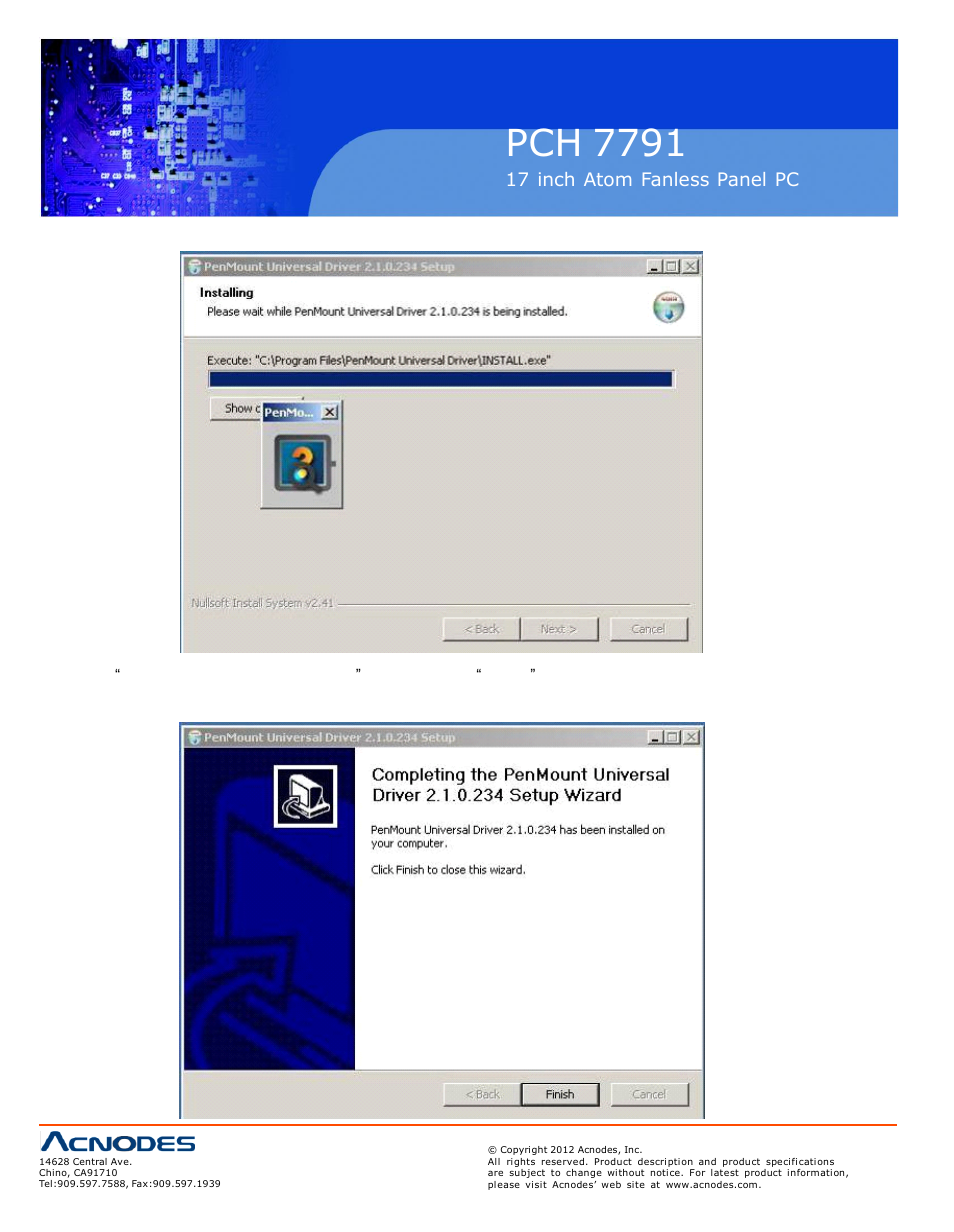 Pch 7791 | Acnodes PCH 7791 User Manual | Page 88 / 99