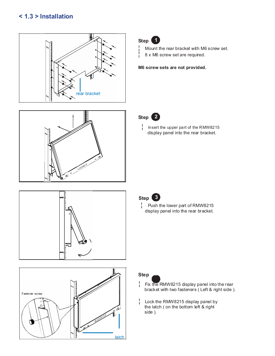 3 > installation | Acnodes RMW 8215 User Manual | Page 7 / 19