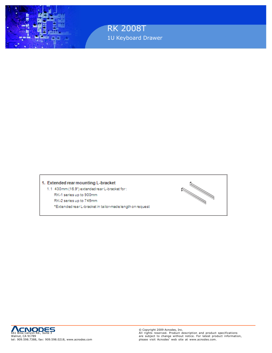 Pc 5150, Rk 2008t | Acnodes RK 2008T User Manual | Page 4 / 10