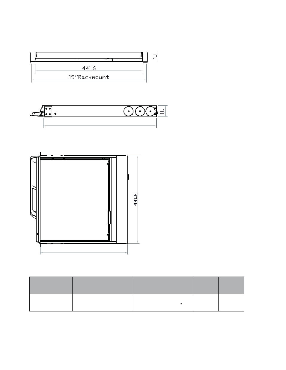 2 > dimension | Acnodes MKD 6219M User Manual | Page 6 / 16