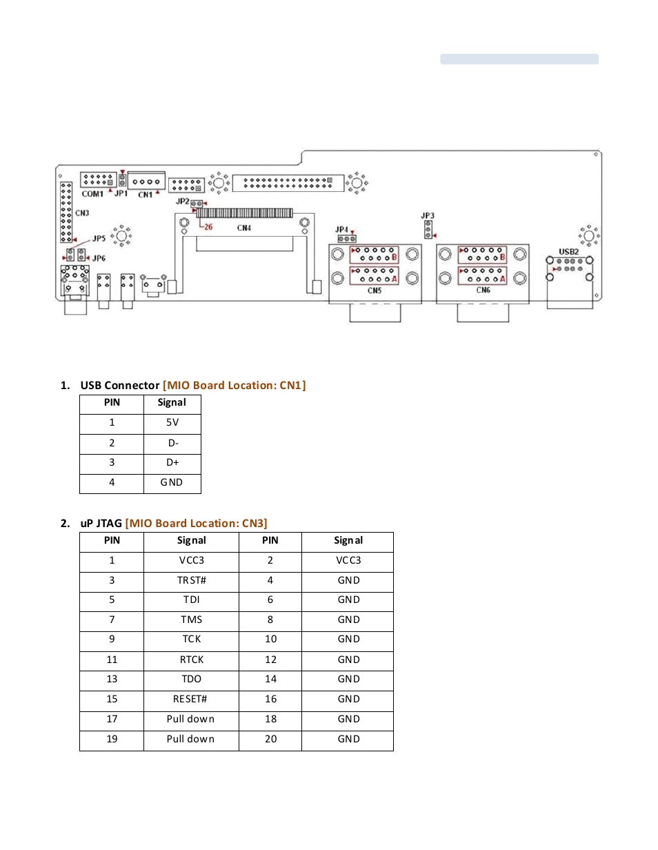 4 mio board pin definition & jumper settings | Acnodes FES 2236 User Manual | Page 26 / 49