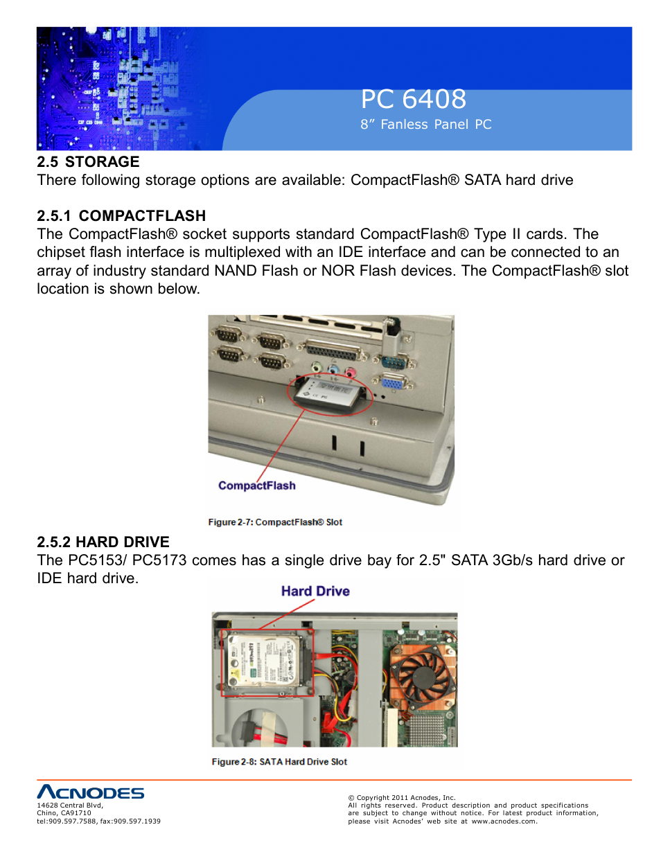 Pc 6408 | Acnodes PC 6408 User Manual | Page 22 / 98