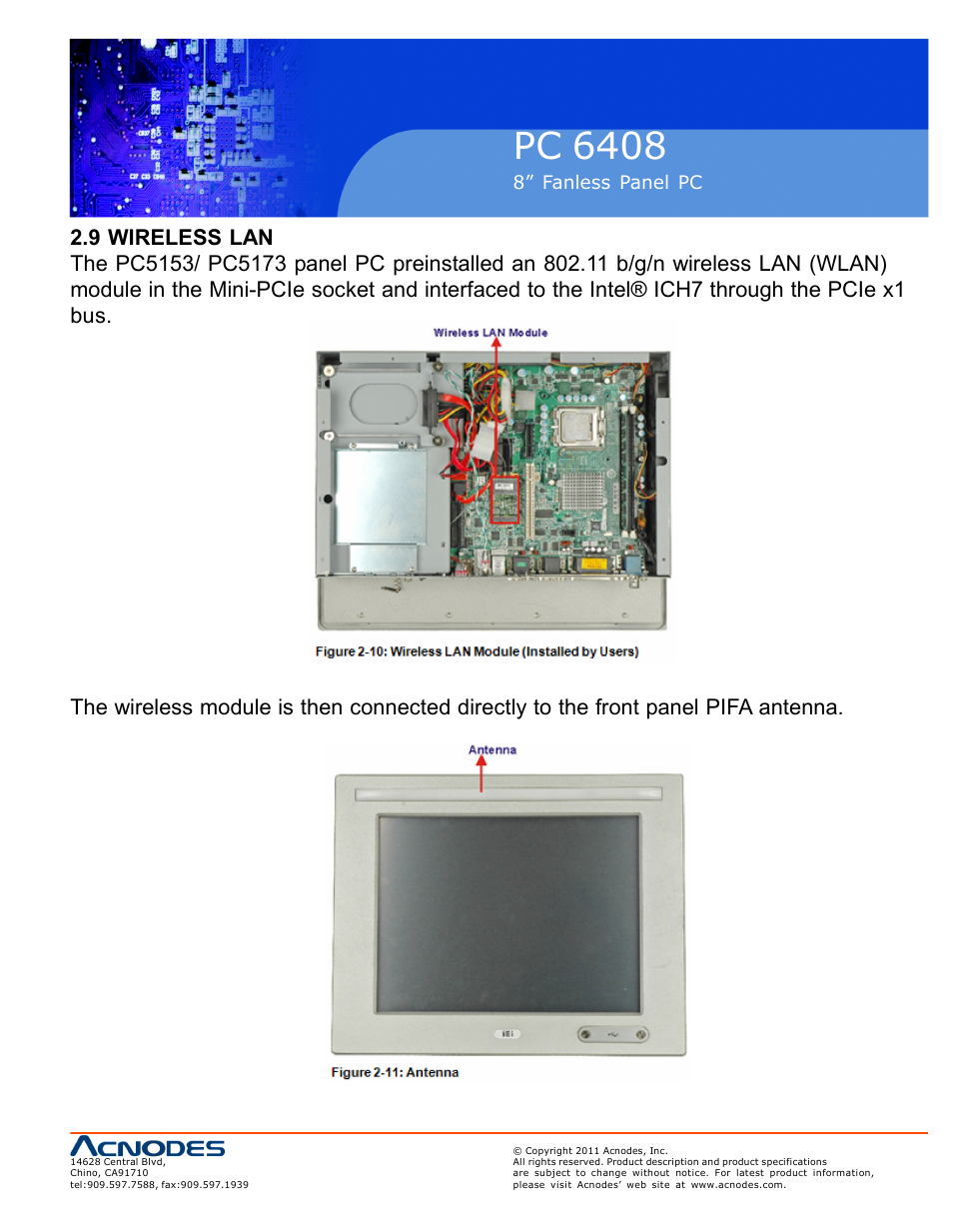 Pc 6408 | Acnodes PC 6408 User Manual | Page 25 / 98