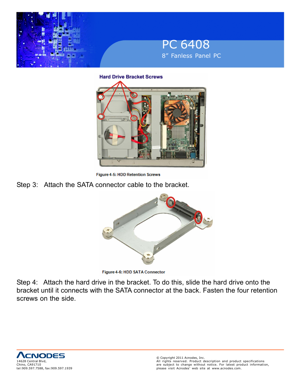 Pc 6408 | Acnodes PC 6408 User Manual | Page 34 / 98