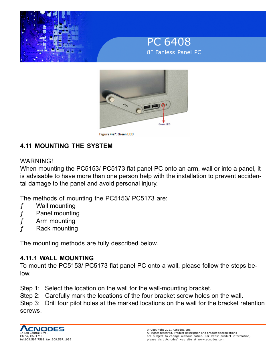 Pc 6408 | Acnodes PC 6408 User Manual | Page 45 / 98