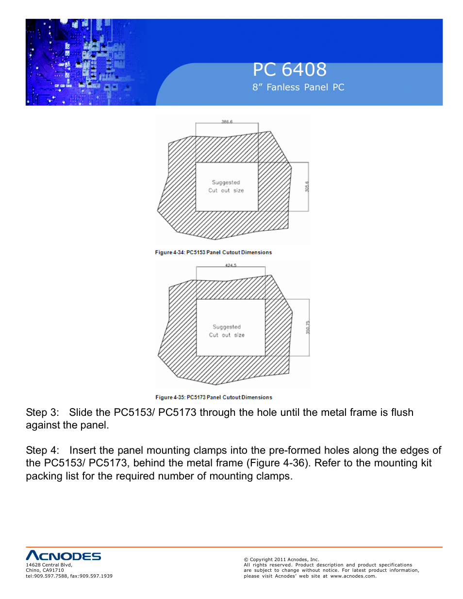 Pc 6408 | Acnodes PC 6408 User Manual | Page 48 / 98