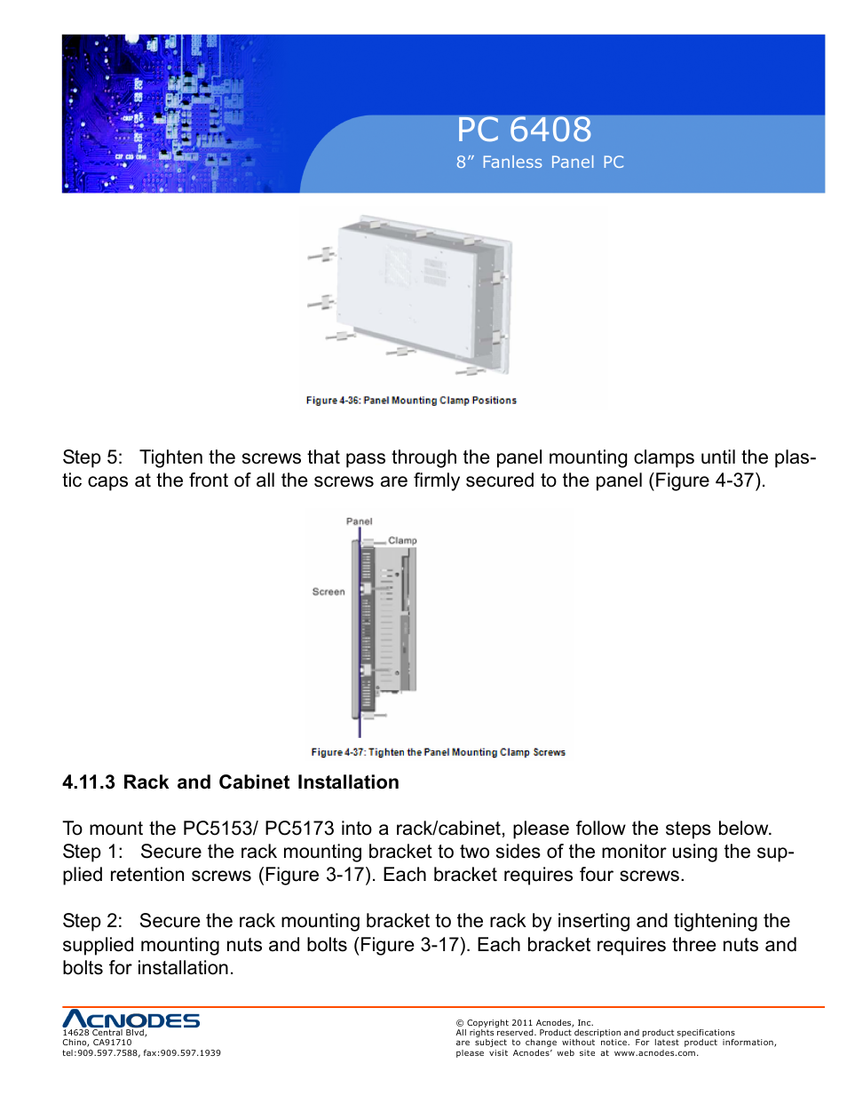Pc 6408 | Acnodes PC 6408 User Manual | Page 49 / 98