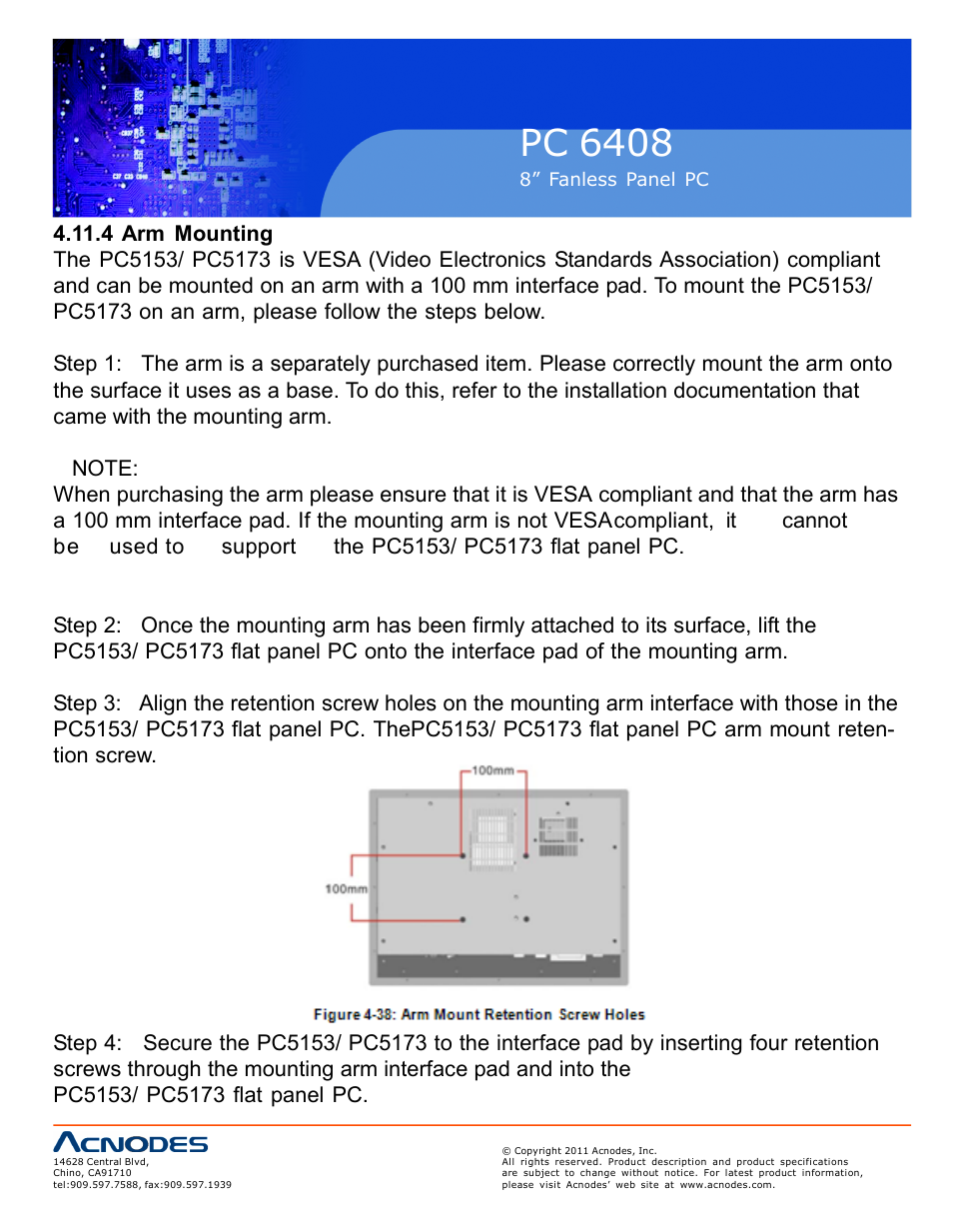 Pc 6408 | Acnodes PC 6408 User Manual | Page 50 / 98