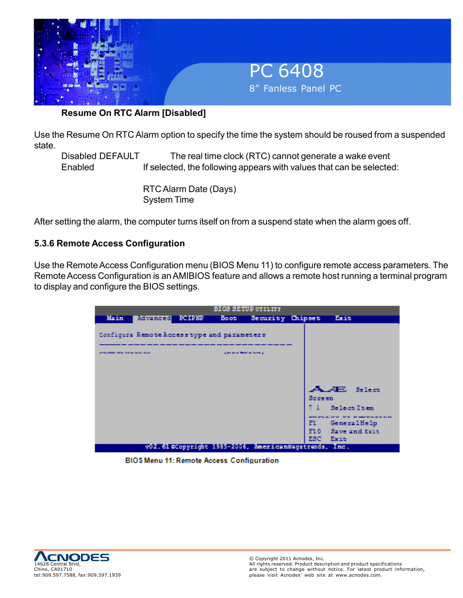 Pc 6408 | Acnodes PC 6408 User Manual | Page 71 / 98