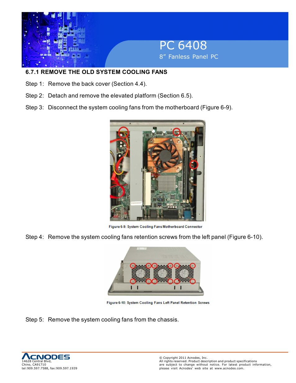 Pc 6408 | Acnodes PC 6408 User Manual | Page 87 / 98