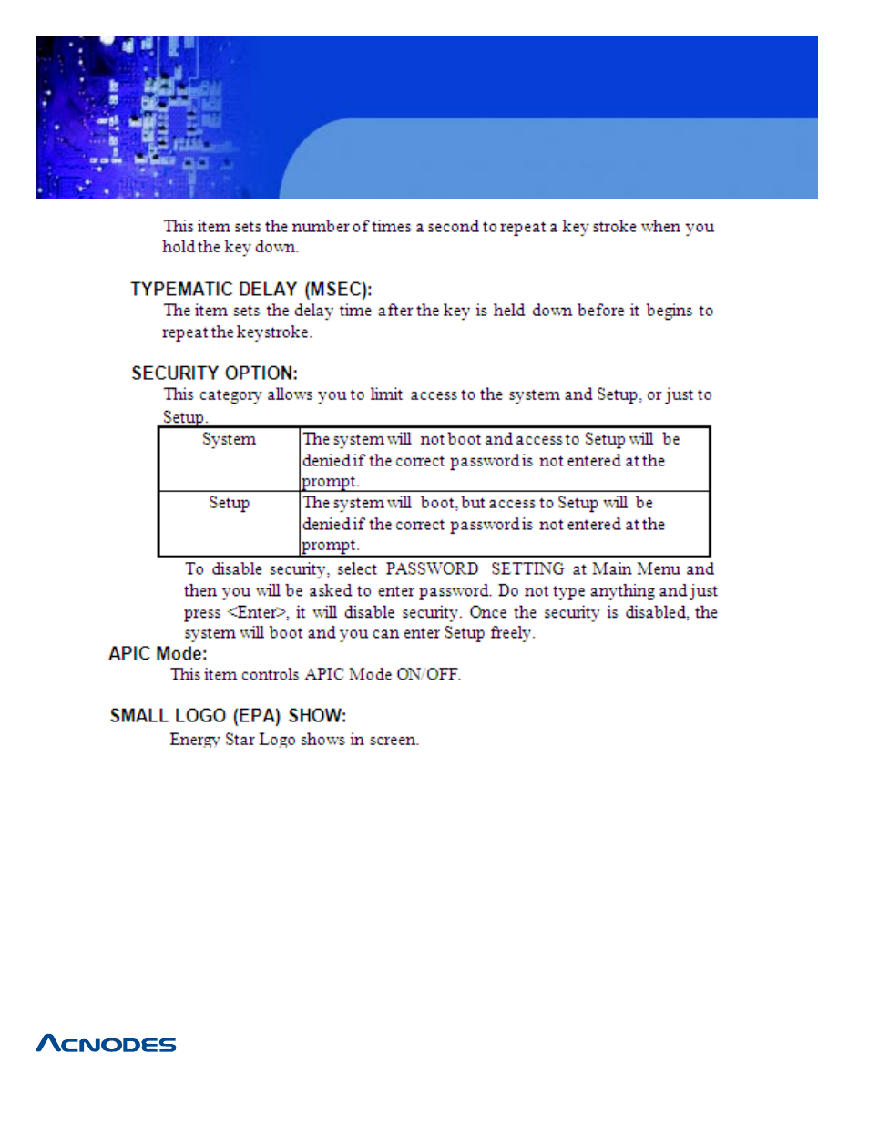 Fes7510 | Acnodes FES 7510 User Manual | Page 64 / 107